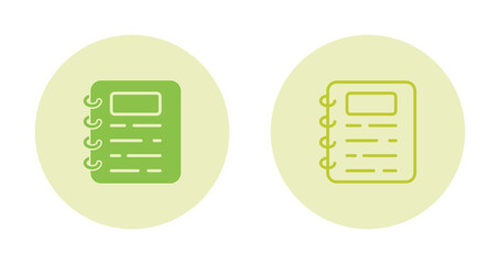 Address Book Vector Icon