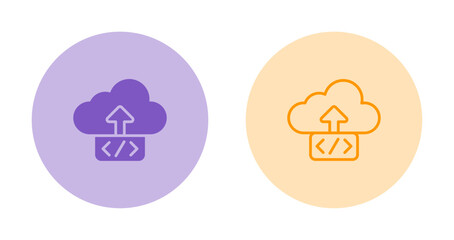 Cloud Deployment Vector Icon