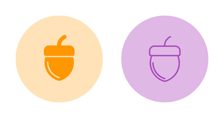 Acorn Vector Icon