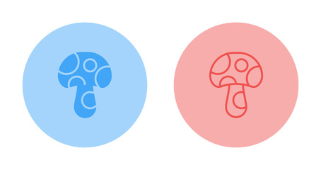 Mushroom Vector Icon © Graphic Nehar