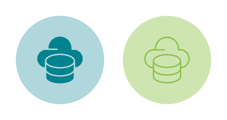 MySQL Hosting Vector Icon
