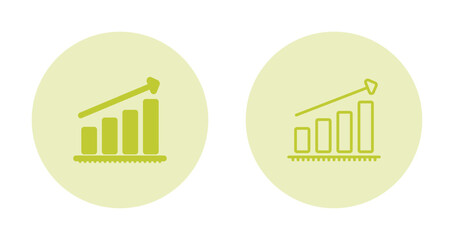 Chart Increasing Vector Icon