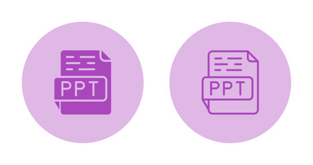 PPT Vector Icon