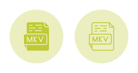 MKV Vector Icon