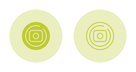 Record Circle Vector Icon