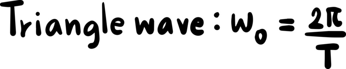 waveforms graph physics trigonometric Fourier Series