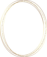 Aesthetic Gold Frame