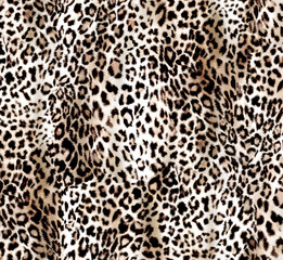 leopard pattern seamless fashionable design for print clothes, paper, fabric. leopard spots