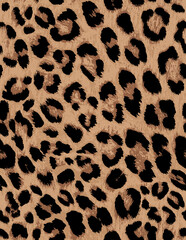 leopard pattern seamless fashionable design for print clothes, paper, fabric. leopard spots