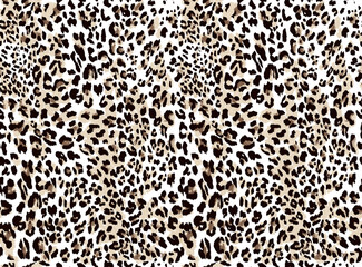 leopard pattern seamless fashionable design for print clothes, paper, fabric. leopard spots
