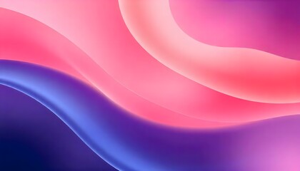 Abstract colorful background with smooth curved lines and gradient  purple