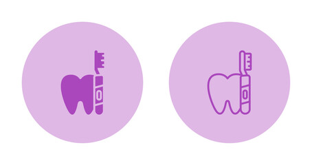 Toothbrush Vector Icon