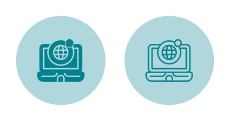 Online Vector Icon