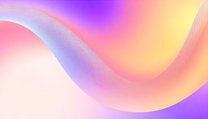Abstract colorful background with smooth curved lines and gradient swirling, iridescent liquid with hues of purple