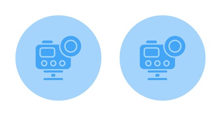 Fototapeta premium Gopro Vector Icon