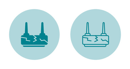 Obraz premium Router Device Vector Icon