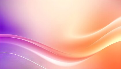 Obraz premium Abstract colorful background with smooth curved lines and gradient swirling, iridescent liquid with hues of purple