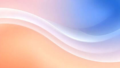 Abstract colorful background with smooth curved lines and gradient swirling, iridescent liquid with hues of purple