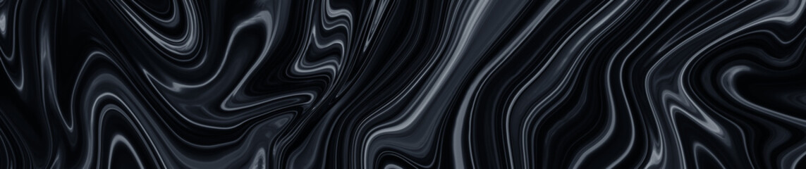 Black marble pattern texture abstract background.