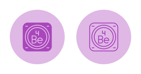 Chemical Element Vector Icon