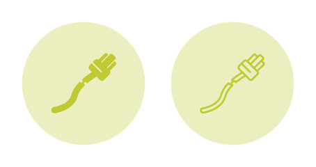 Broken Cable Vector Icon