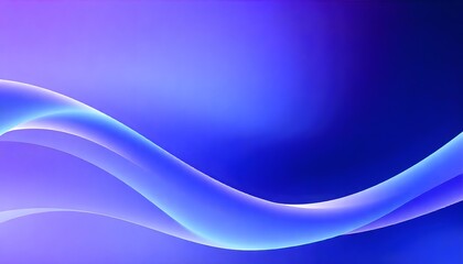 Abstract background with smooth curved lines and gradient swirling, iridescent liquid with hues of purple