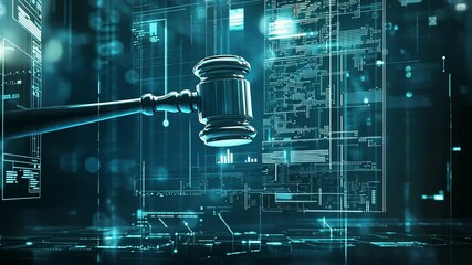 Exploring the intersection of technology and law in a digital courtroom setting