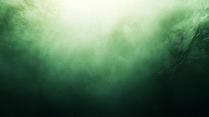 Fototapeta premium Misty Green Depths with Soft Light