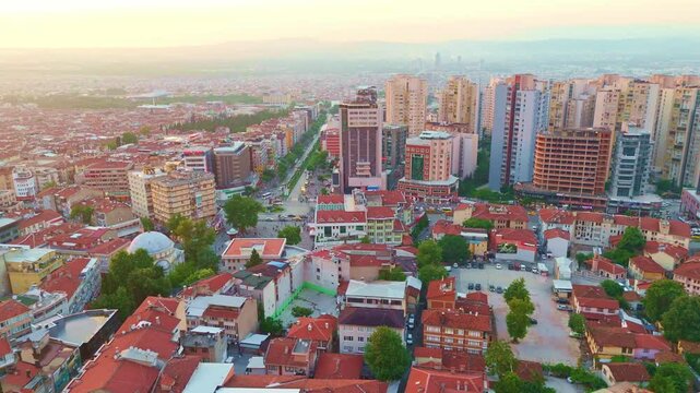 Araffe view a city with a lot.