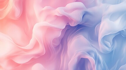 Obraz premium Gradient background with soft transitions of pastel hues blending harmoniously creating a soothing aesthetic color shift