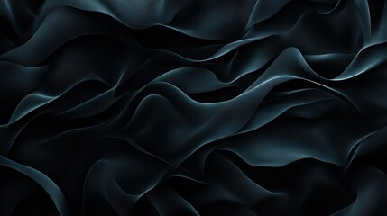 Fototapeta premium Abstract Dark Blue Wavy Background