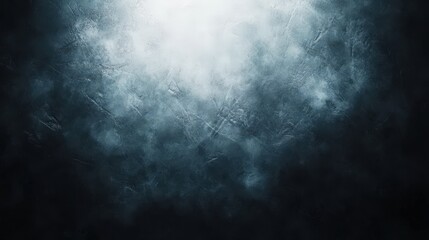 Abstract Dark Blue Texture Background with Light Spotlight