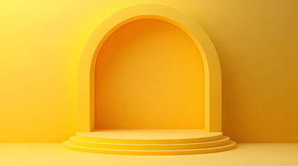 Staircase leading to a bright, open doorway, symbolizing a path to success and new beginnings