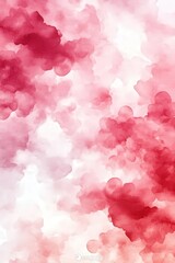 Fototapeta premium Abstract Watercolor Background with Red and Pink Colors