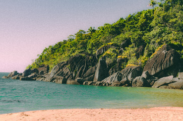 Praia do Jabaquara, Ilha Bela São Paulo Brasil