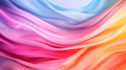 Obraz premium Swirling pastel lines in a refined, seamless pattern, perfect for high-end, sophisticated designs