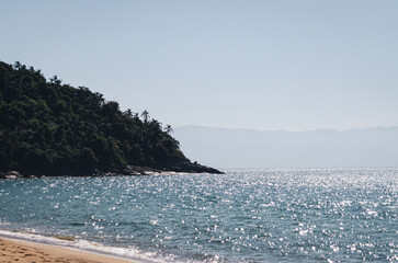 Praia do Jabaquara, Ilha Bela São Paulo Brasil.