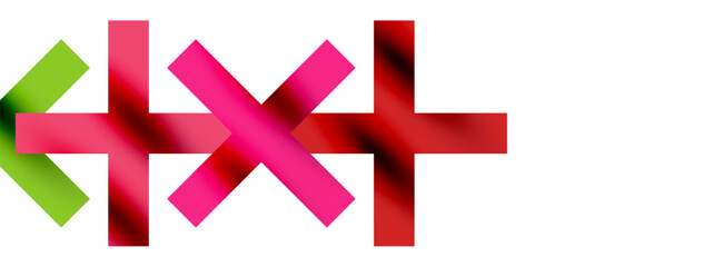 Obraz premium Colorful squares, lines minimal abstract background. Vector Illustration For Wallpaper, Banner, Background, Card, Book Illustration, landing page