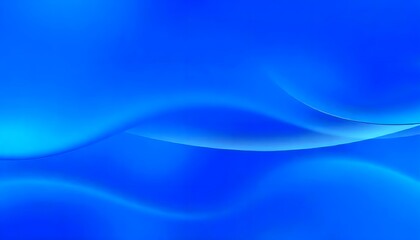 Naklejka premium Blue abstract background with soft curves. swirling, blue wave with translucent ripples.