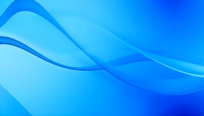 Blue abstract background with soft curves. swirling, blue wave with translucent ripples.