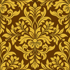 seamless pattern with flowers