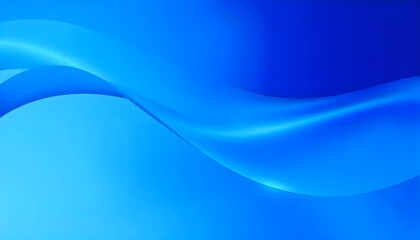 Blue abstract background with soft curves. swirling, blue wave with translucent ripples.