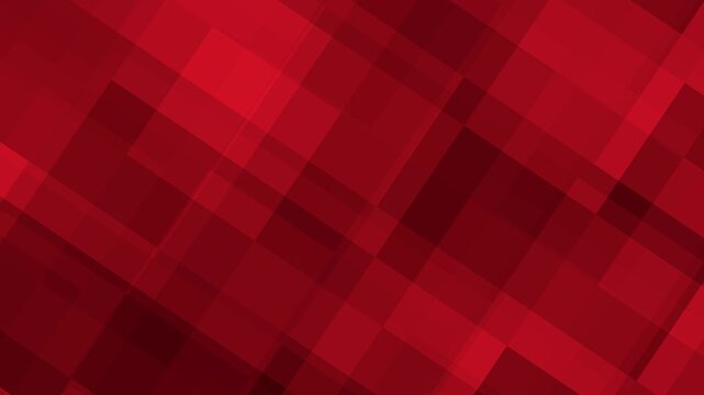 Red Square Abstract Background Animation