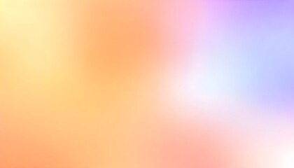 Obraz premium Minimalist blur background with a gentle yellow-to-pink gradient.