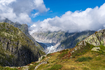 Obraz premium Schweiz Aletschgletscher