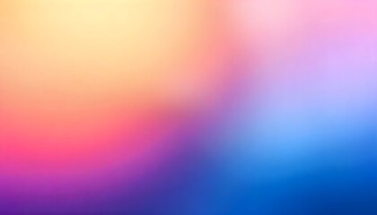 Obraz premium Minimalist blur background with a gentle yellow-to-pink gradient.
