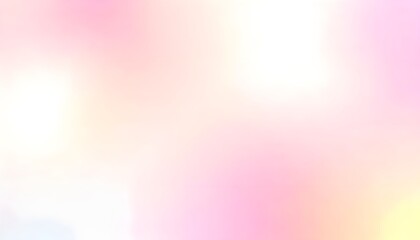 Soft, blurred gradient of pink to purple and yellow pastel colors.
