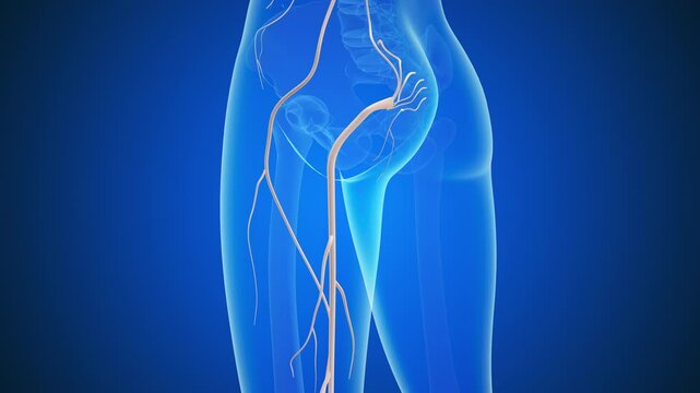The medical concept of sciatic nerve pain