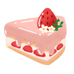 Strawberry cake
