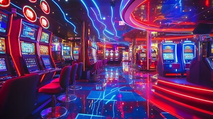 slot machine in casino